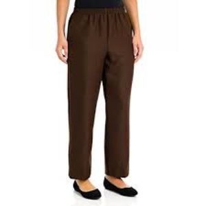 Alfred Dunner 10P Pants in brown